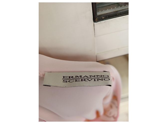 Camiseta Manga Larga Ermanno Scervino Rosa Pálido Ilustrada Multicolor - vista 8
