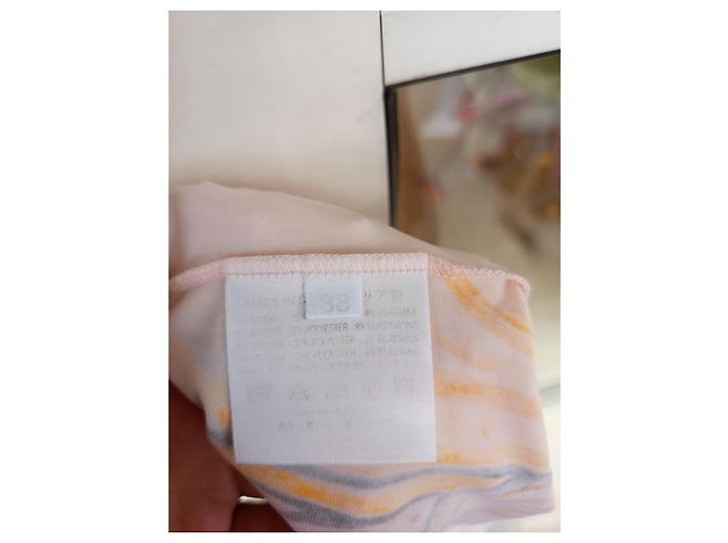 Camiseta Manga Larga Ermanno Scervino Rosa Pálido Ilustrada Multicolor - vista 9