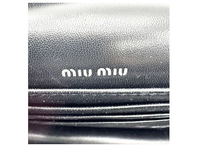 Miu Miu My Logo Chain Patent Schwarz - Ansicht 6