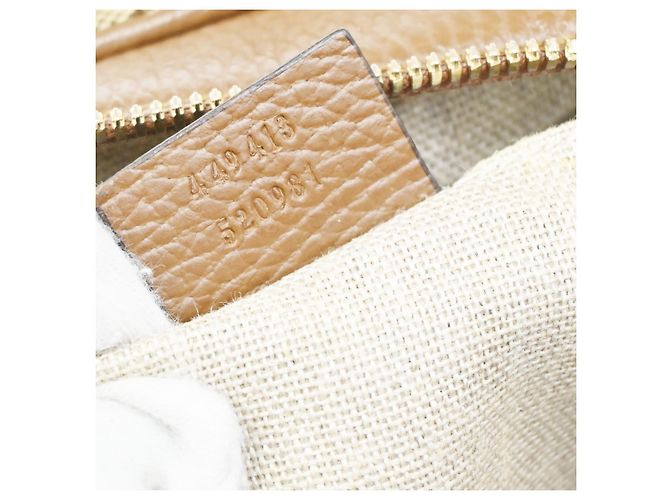 Gucci Bree Disco GG Canvas with Leather Mini Marrone - vista 7