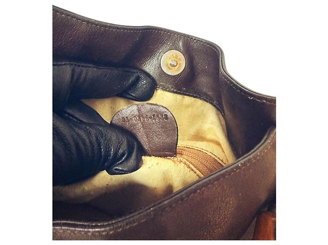 Bolsa Hobo Gucci Bamboo de couro castanho Marrom - vista 9