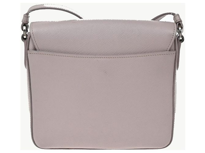 Prada Sound Flap Embroidered Saffiano Medium Pink - view 2