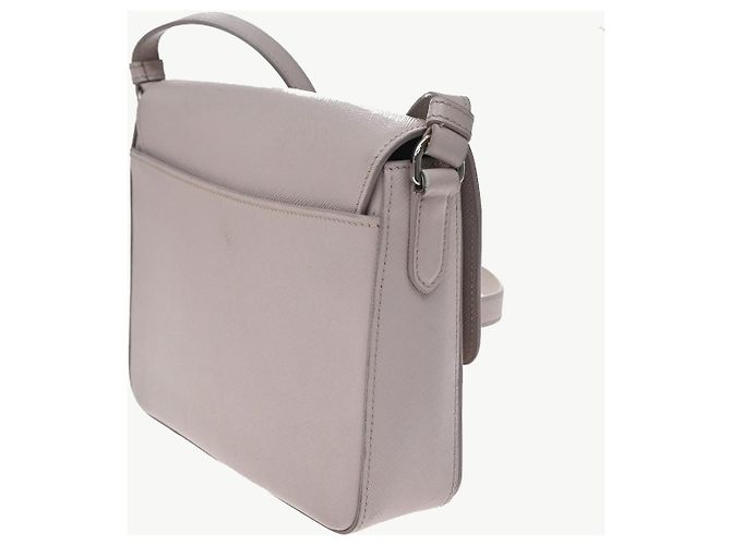 Prada Sound Flap Embroidered Saffiano Medium Pink - view 4