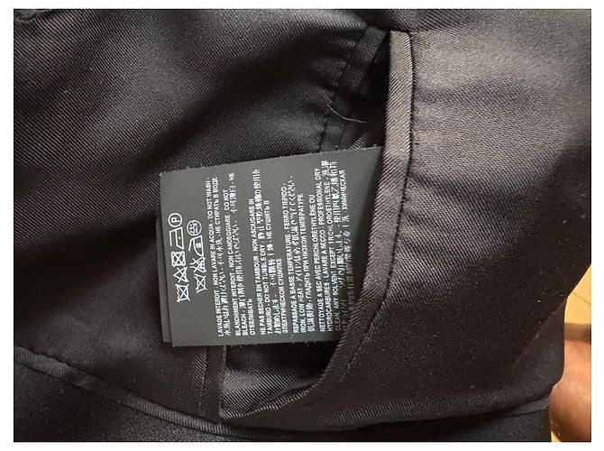 Autre Marque Saint Laurent Black Wool Blazer - view 9