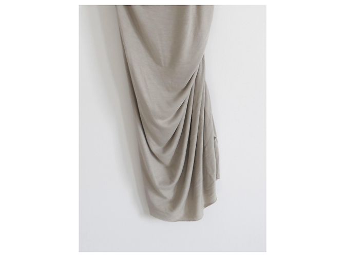 Rick Owens Lilies Amira Kleid - Dark Pearl Beige - Ansicht 5