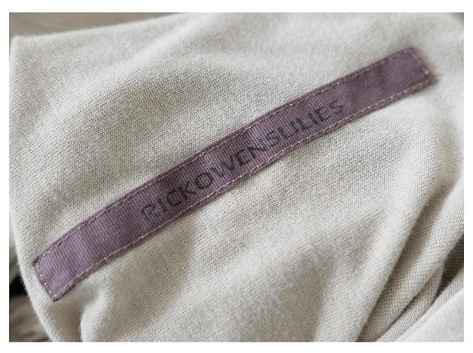 Rick Owens Lilies Amira Kleid - Dark Pearl Beige - Ansicht 8