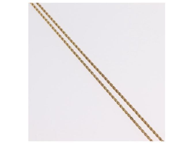 Pendente Christian Dior CD in metallo D'oro - vista 6