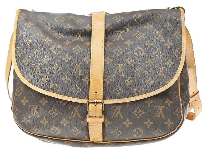 Louis Vuitton Saumur Monogram Canvas 35 Braun - Ansicht 2