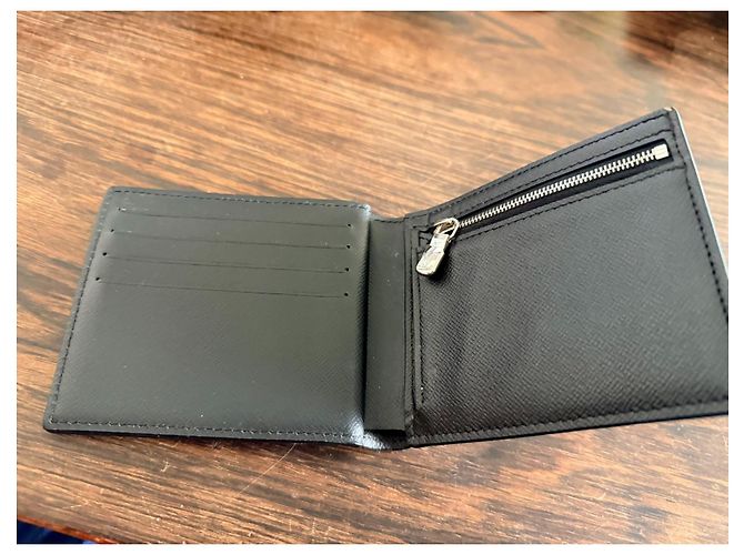 Louis Vuitton Amerigo Damier Graphite Wallet Black Grey Damier ebene - view 3