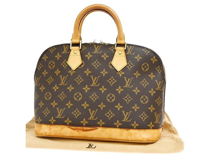 Louis Vuitton Alma Monogram Canvas PM Marron - vue 2