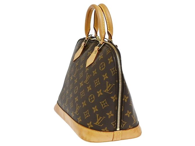 Louis Vuitton Alma Monogram Canvas PM Marron - vue 4