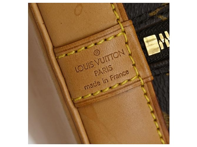 Louis Vuitton Alma Monogram Canvas PM Marron - vue 6