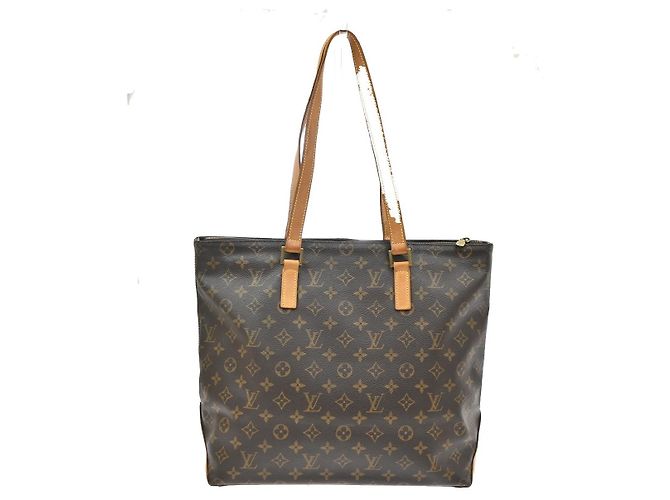 Louis Vuitton Cabas Mezzo Monogram Canvas Brown - view 2