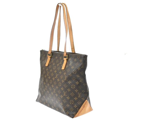 Louis Vuitton Cabas Mezzo Monogram Canvas Brown - view 4