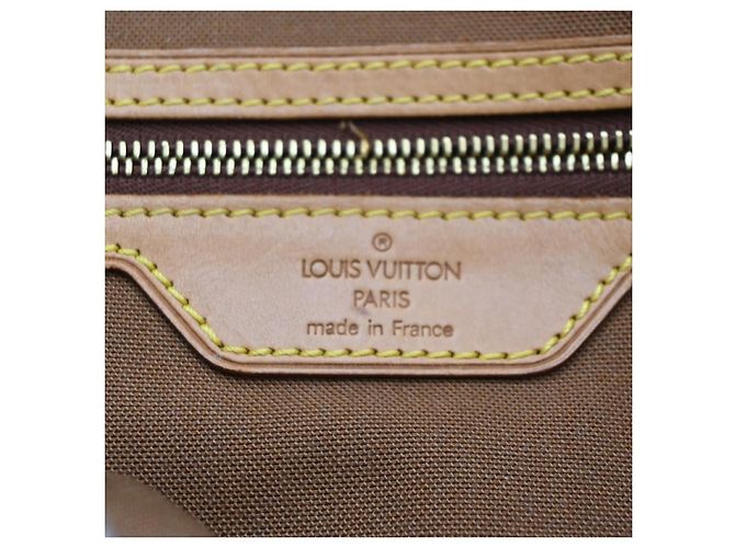 Louis Vuitton Cabas Mezzo Monogram Canvas Brown - view 6