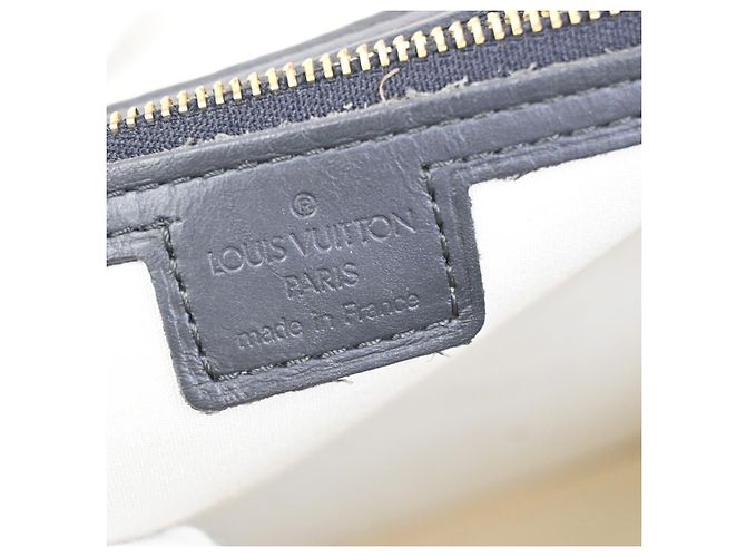 Louis Vuitton Alma Mini Lin Haut Blu - vista 6