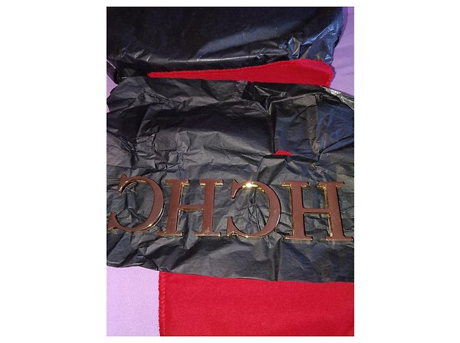 Carolina Herrera Red Leather Logo Belt - view 10