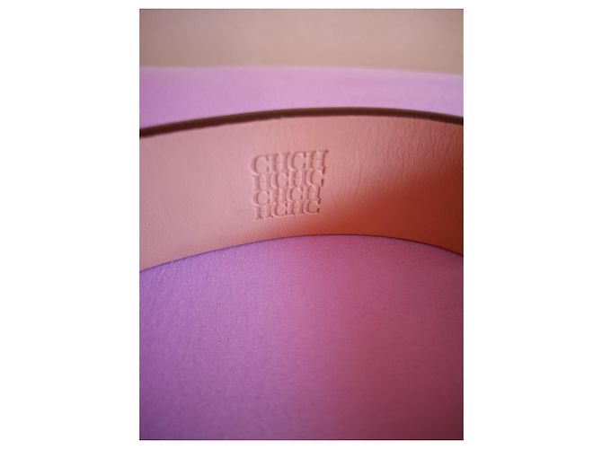 Carolina Herrera Red Leather Logo Belt - view 13
