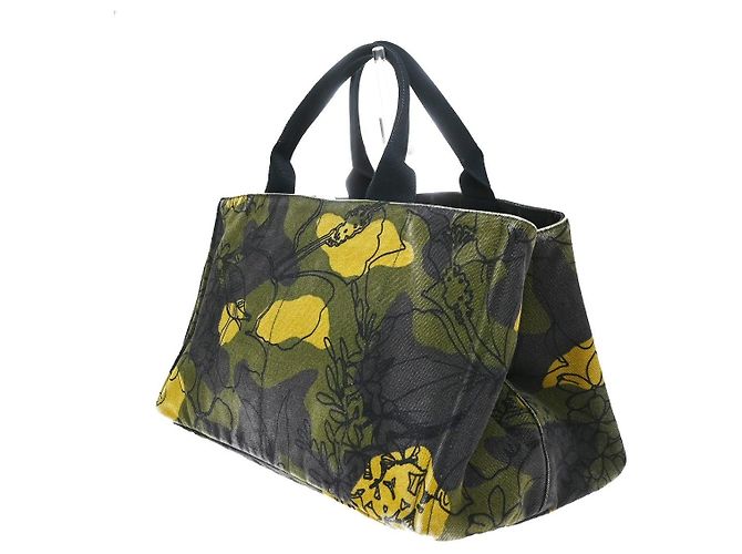 Prada Canapa Printed Canvas Large - vue 4