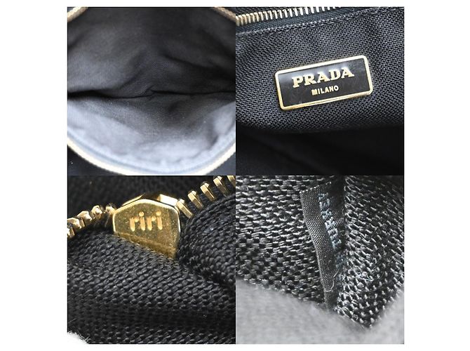 Prada Canapa Printed Canvas Large - vue 6