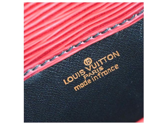 Louis Vuitton Cartouchiere Epi Leather MM Vermelho - vista 6