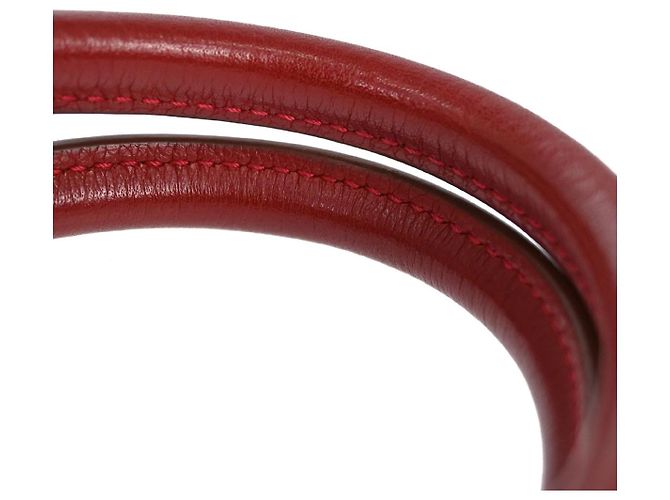 Hermès Hermes Birkin Red Togo avec Palladium Hardware 30 Rouge - vue 7