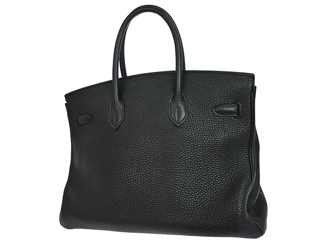 Hermès Hermes Birkin Black Togo with Gold Hardware 35 Schwarz - Ansicht 2