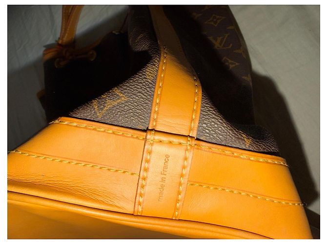 Noe Louis Vuitton Bolso Saco Monogram Noé Castaño Monograma - vista 12
