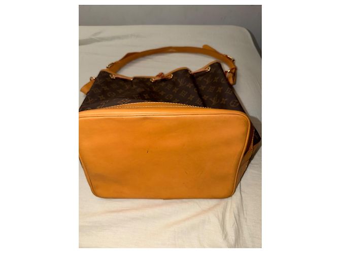 Noe Louis Vuitton Bolso Saco Monogram Noé Castaño Monograma - vista 13