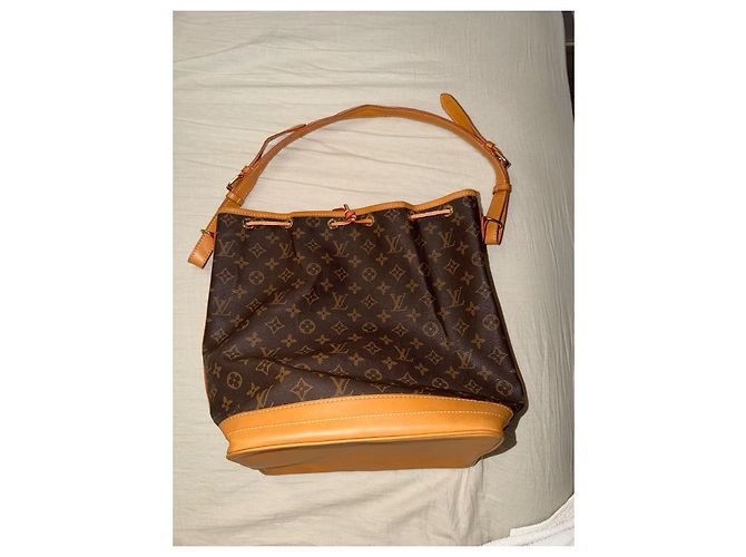 Noe Louis Vuitton Bolso Saco Monogram Noé Castaño Monograma - vista 14