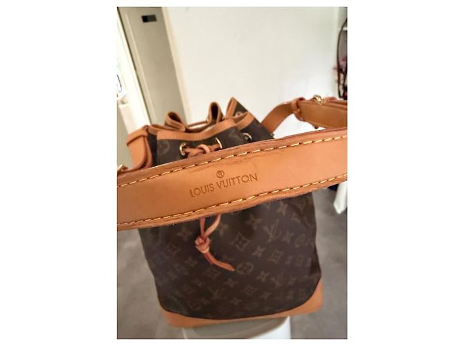Noe Louis Vuitton Bolso Saco Monogram Noé Castaño Monograma - vista 3