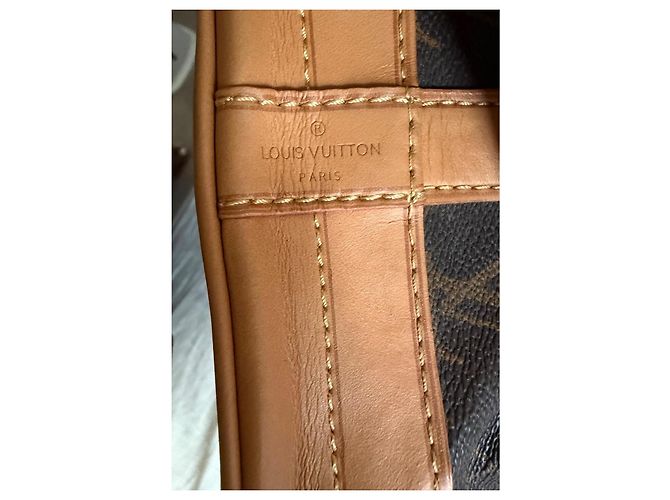 Noe Louis Vuitton Bolso Saco Monogram Noé Castaño Monograma - vista 5