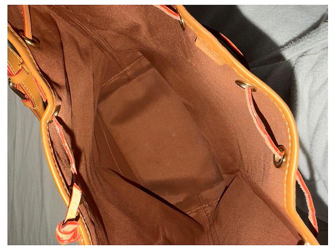 Noe Louis Vuitton Bolso Saco Monogram Noé Castaño Monograma - vista 6