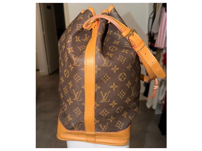 Noe Louis Vuitton Bolso Saco Monogram Noé Castaño Monograma - vista 8