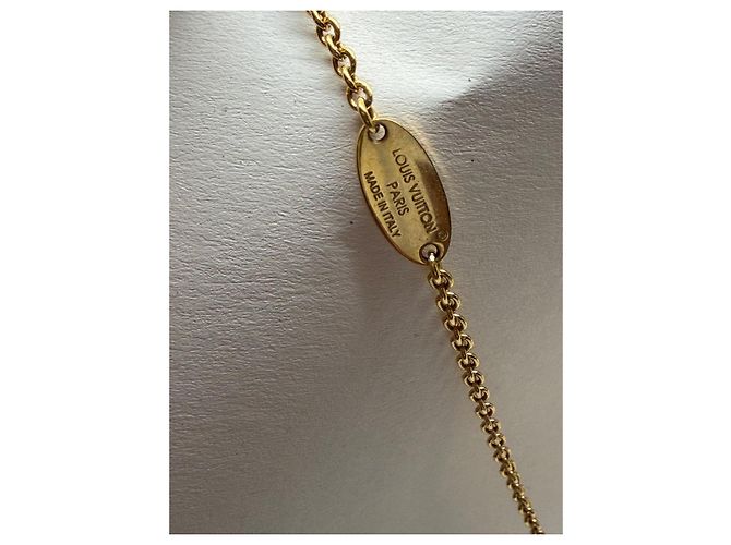 Louis Vuitton LV & Fleurs Kristall Halskette Golden - Ansicht 16