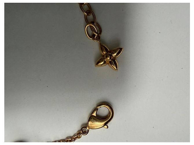 Pulsera Louis Vuitton LV Iconic Trésor dorada Rosa Dorado - vista 16