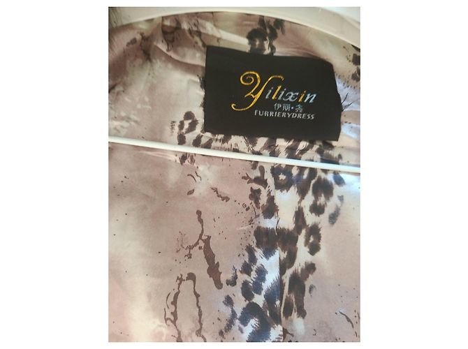 Autre Marque Brown Rabbit Fur Coat - view 6