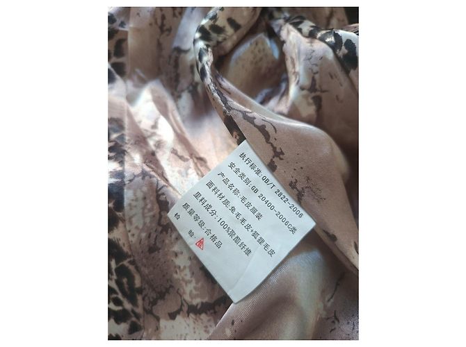 Autre Marque Brown Rabbit Fur Coat - view 7
