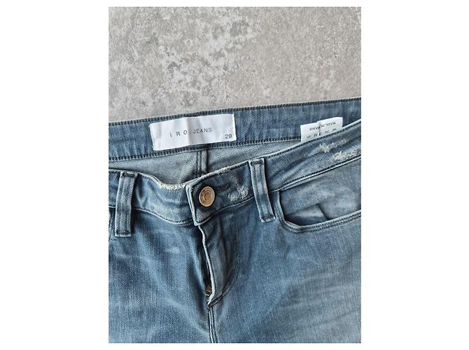 IRO Kim Light Blue Slim Jeans - view 2