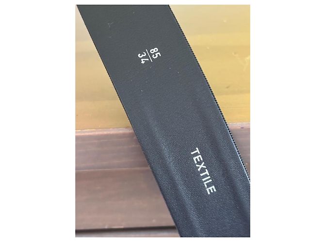 Chanel N°5 bestickter Gürtel Frühjahr-Sommer 2006 Schwarz Weiß - Ansicht 8