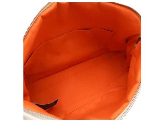 Hermès Bolide25 Canvas Pouch Beige - Ansicht 5