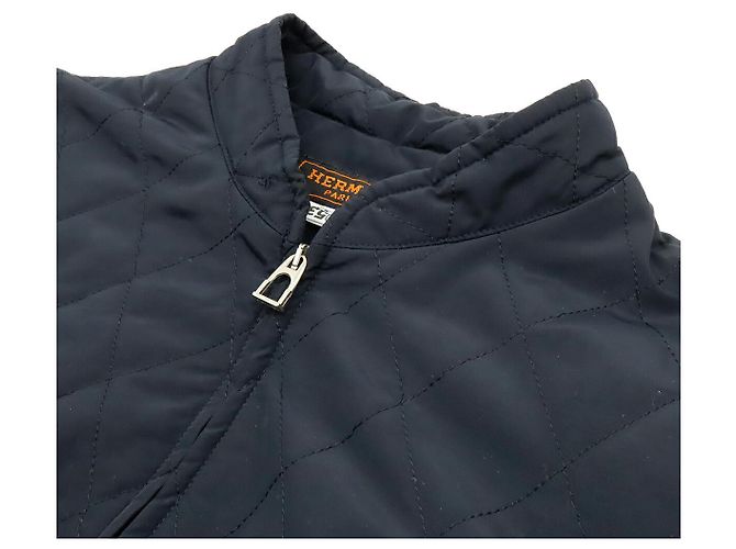 Veste en nylon Hermès noire - vue 3