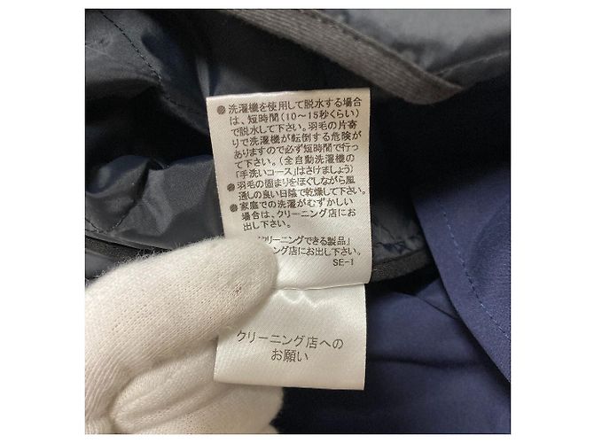 MACKINTOSH LONDON Abrigo de cuello sencillo con forro de plumón desmontable Azul Azul marino - vista 13