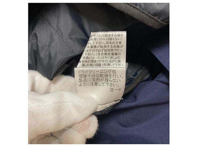 MACKINTOSH LONDON Abrigo de cuello sencillo con forro de plumón desmontable Azul Azul marino - vista 14