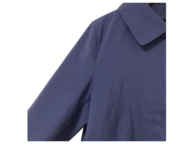 MACKINTOSH LONDON Abrigo de cuello sencillo con forro de plumón desmontable Azul Azul marino - vista 7
