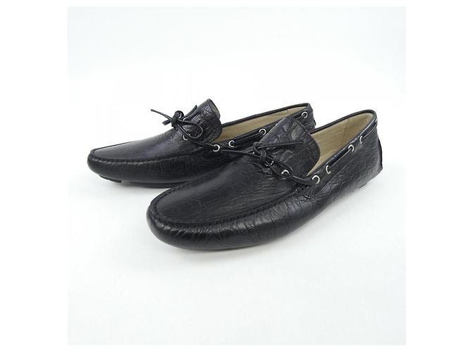 Autre Marque Chaussures en cuir Stefano Gamba Noir - vue 3