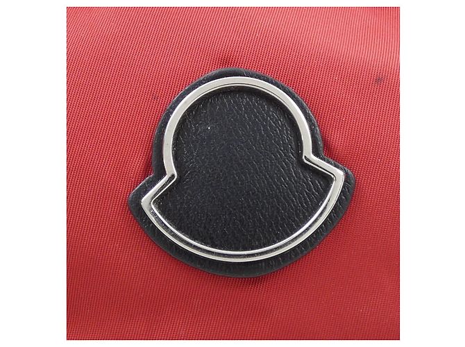 Bolsa de ombro Moncler vermelha de têxtil Vermelho - vista 5