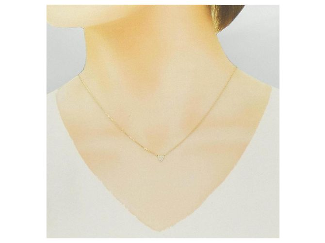 Autre Marque Collar Ahkah Au750 Diamante Dorado - vista 6