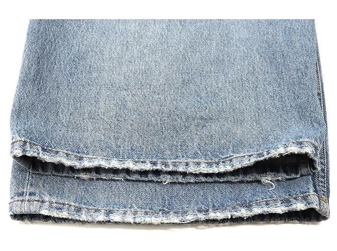 Balenciaga Jeans aus Baumwolle Blau - Ansicht 12