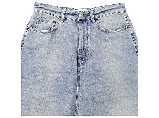Balenciaga Jeans aus Baumwolle Blau - Ansicht 2